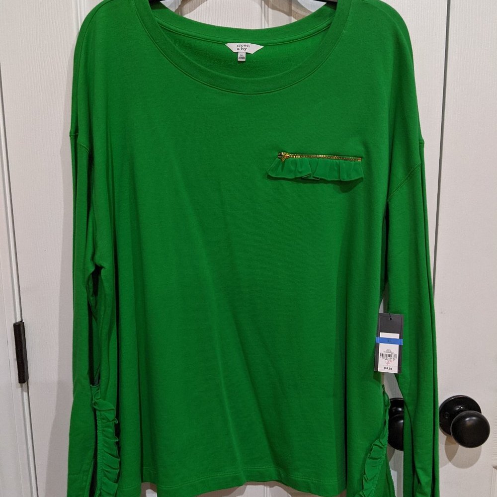 NWT Sz XL Crown & Ivy Top